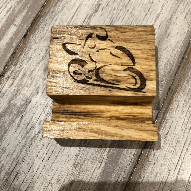 Porte téléphone (motif à la demande)