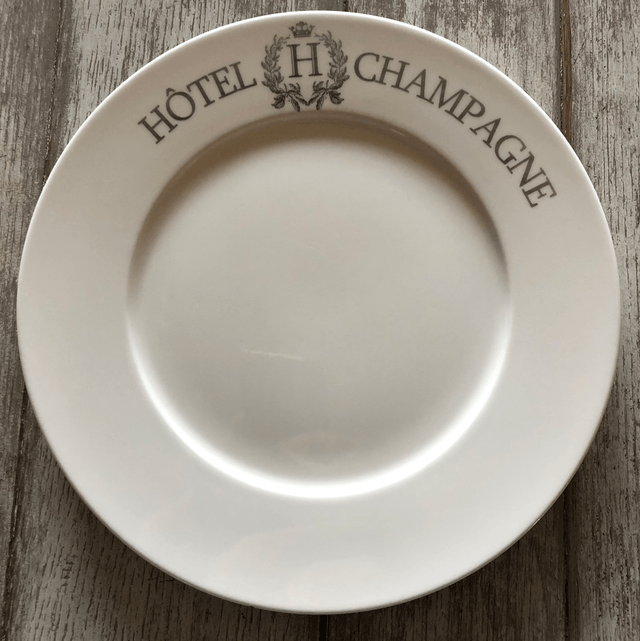Exemple Gravure sur assiette 