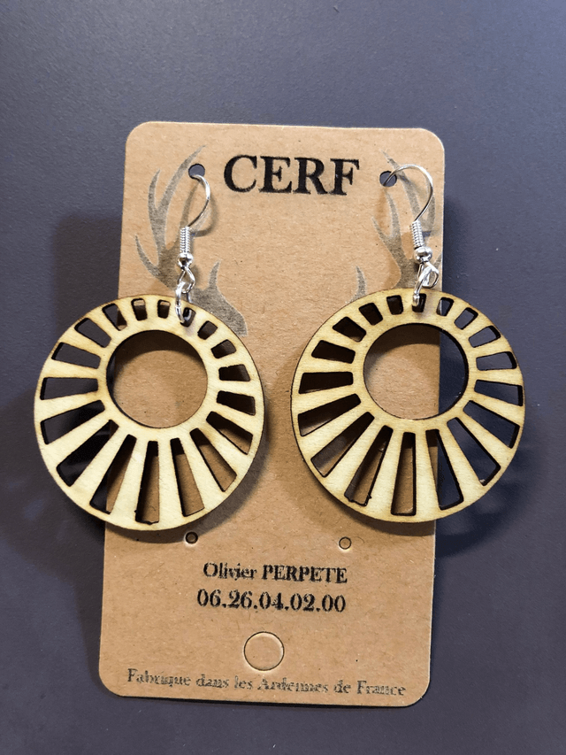 Boucles d'oreilles Soleil J