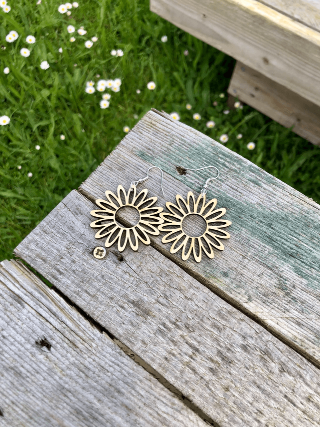 Boucles d'oreilles Marguerite